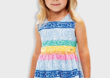 Εμπριμέ φόρεμα για κορίτσι | ΕΜΠΡΙΜΕ - Energiers - 